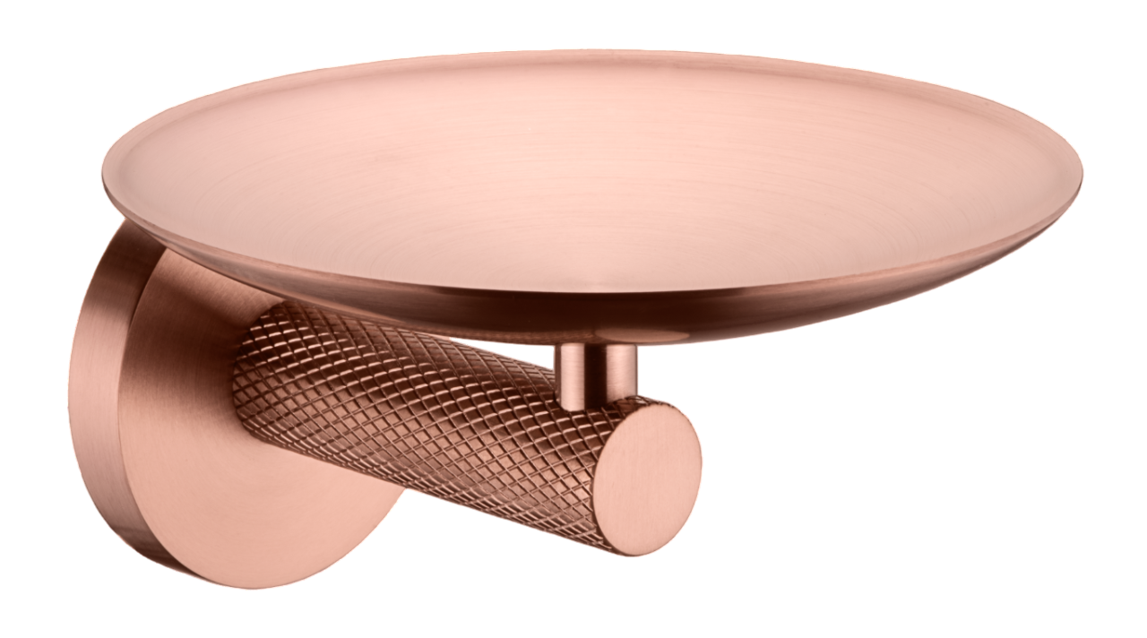 Boheme Uno Мыльница с латунной чашей, подвесная, цвет: copper brushed 10973-CB