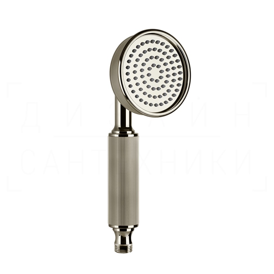 Gessi Venti20 Ручной душ с 1 видом струи, цвет: nickel PVD 65154#720