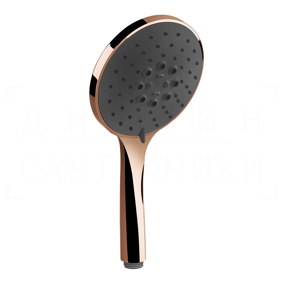 Gessi Ручной душ с 3 видами струи, цвет: copper PVD 14378#030