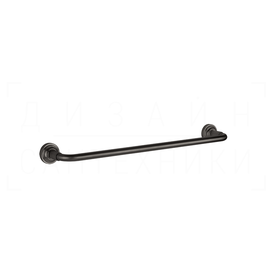 Gessi Venti20 Полотенцедержатель 46,5 см, подвесной, цвет: black metal brushed PVD 65500#707