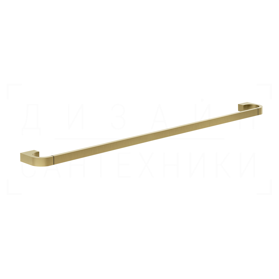 Gessi Perle Полотенцедержатель 63,5 см, подвесной, цвет: brushed brass PVD 74914#727