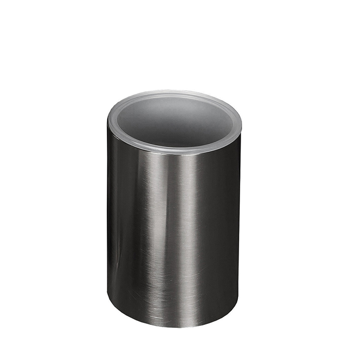 Colombo Design Plus Стакан настольный, матовое стекло, латунь, цвет: matt graphite W4941.GM