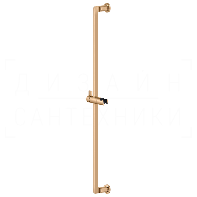 Gessi Inciso Душевая штанга 84,1 см, с держателем для лейки, цвет: warm bronze PVD 58144#735