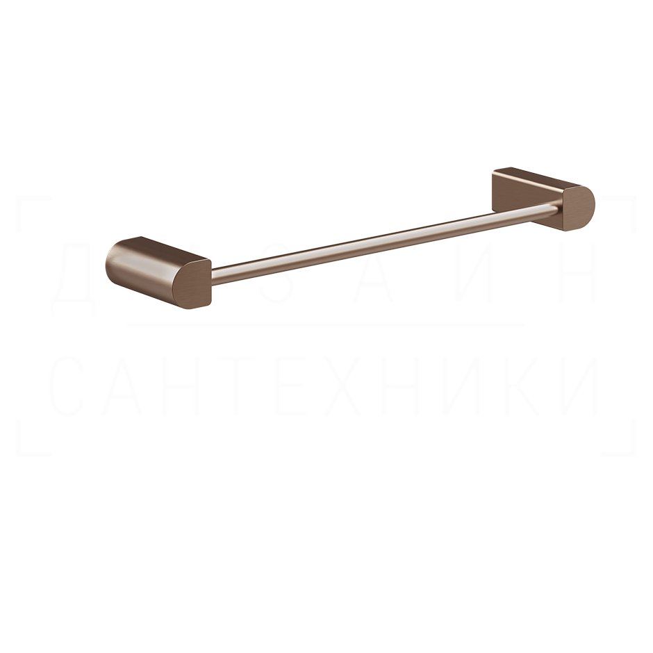 Gessi Rilievo Полотенцедержатель 32,8 см, подвесной, цвет: copper brushed PVD 59397#708
