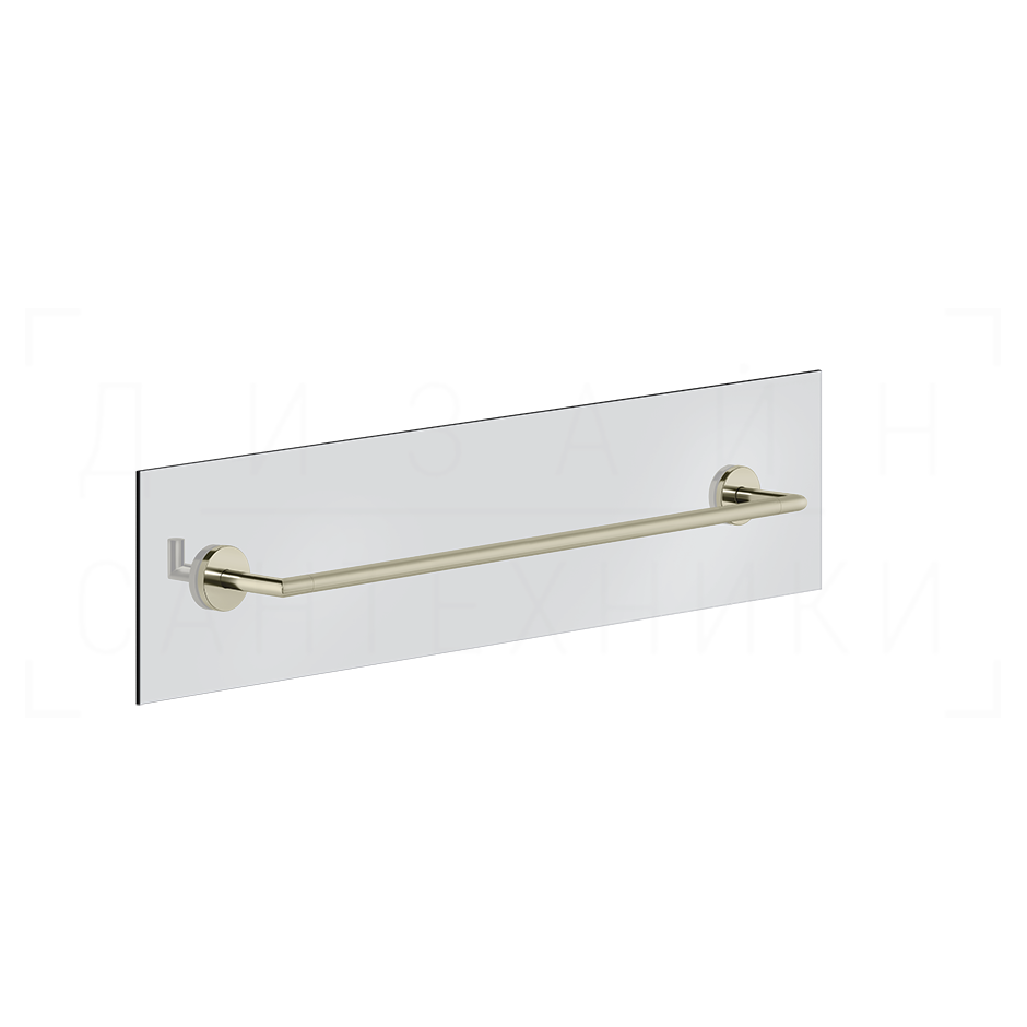 Gessi Ventaglio Полотенцедержатель для крепления на стекло 65 см, цвет: nickel PVD 63728#720
