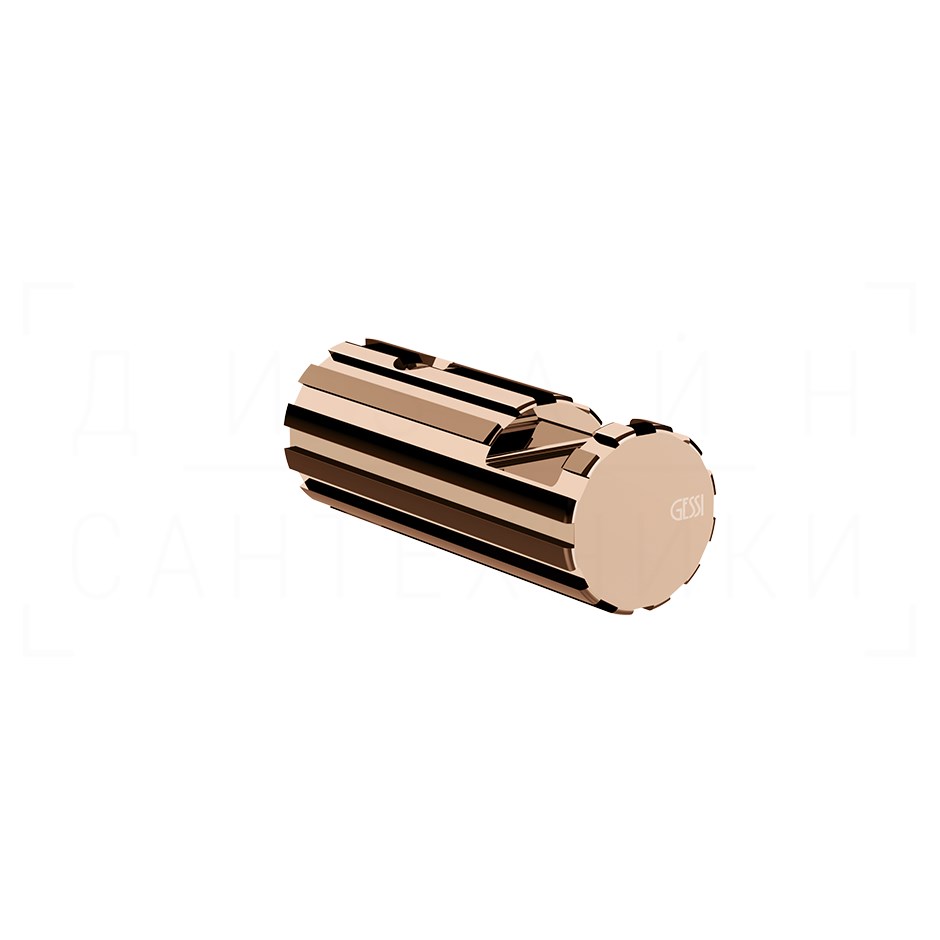 Gessi Incastri Крючок для полотенец одинарный, подвесной, цвет: copper PVD 75521#030