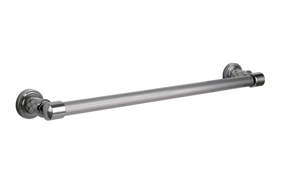 Boheme Murano Полотенцедержатель 60 см, подвесной, цвет: chrome/white 10902-W-CR