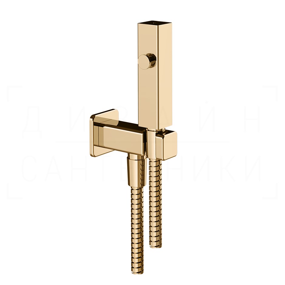 Gessi Total Look Гидроершик без смесителя, шланг 125 см, цвет: warm bronze PVD 33823#735