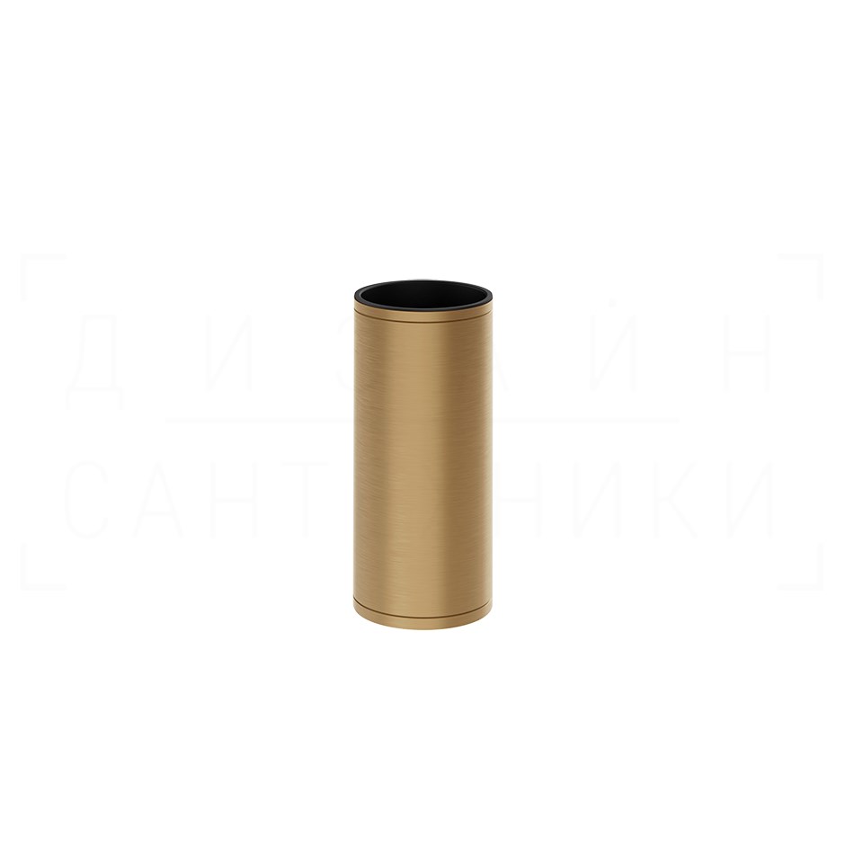 Gessi Pelle Стакан настольный, латунный, цвет: warm bronze brushed PVD 78531#726
