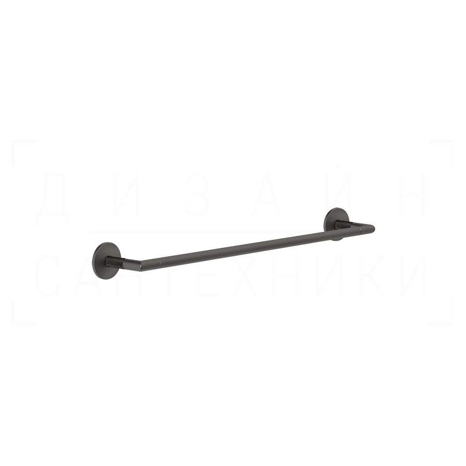 Gessi Anello Полотенцедержатель 50 см, подвесной, цвет: black metal brushed PVD 63800#707
