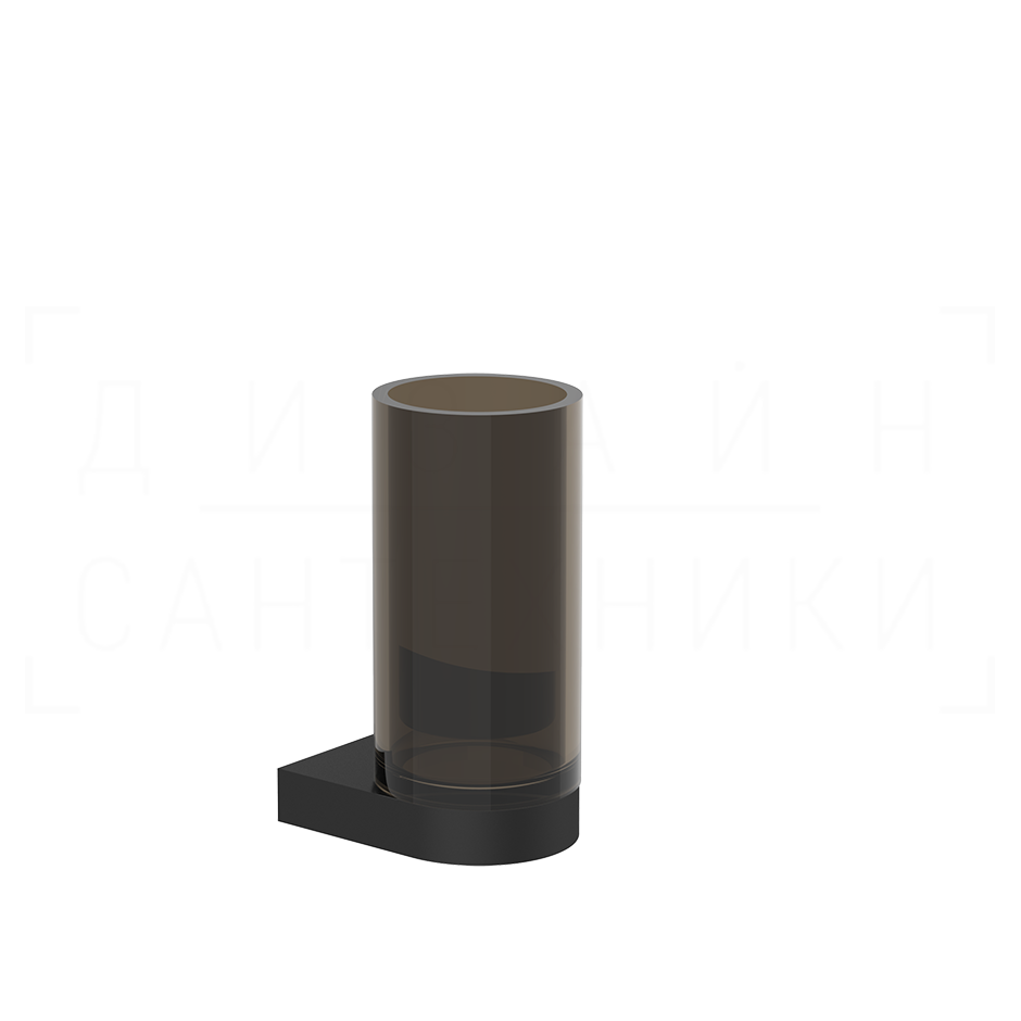 Gessi Perle Стакан подвесной, стеклянный, цвет: matte black 74816#299