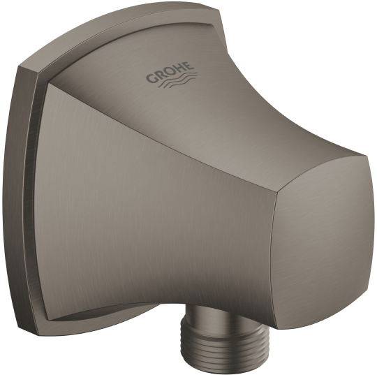Grohe Grandera Шланговое подключение 7х6,9хh7 см, цвет: темный графит матовый 27970AL0
