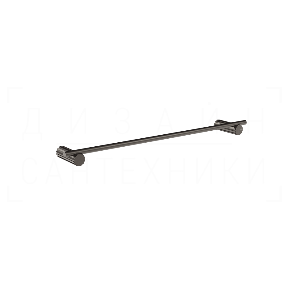 Gessi Incastri Полотенцедержатель 35 см, подвесной, цвет: black metal brushed PVD 75497#707