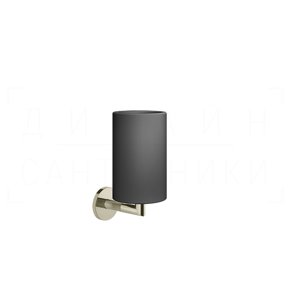 Gessi Anello Стакан подвесной, керамический Neolite, цвет: nickel PVD 63708#720