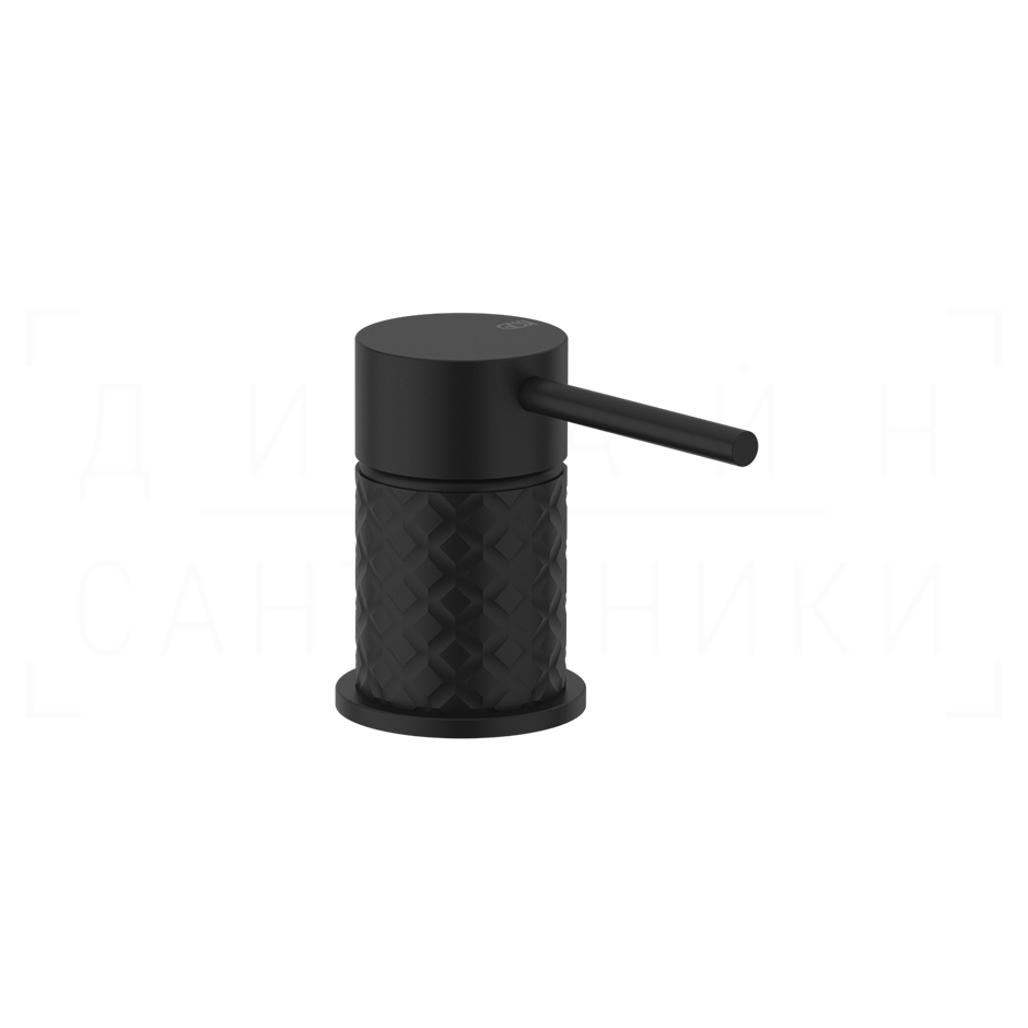 Gessi 316 Intreccio Смеситель для раковины, без излива и донного клапана, цвет: matte black 54105#299