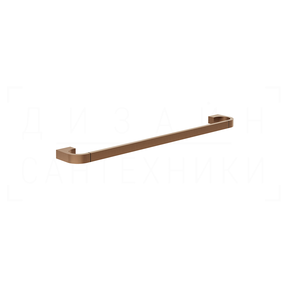 Gessi Perle Полотенцедержатель 48,5 см, подвесной, цвет: copper brushed PVD 74912#708