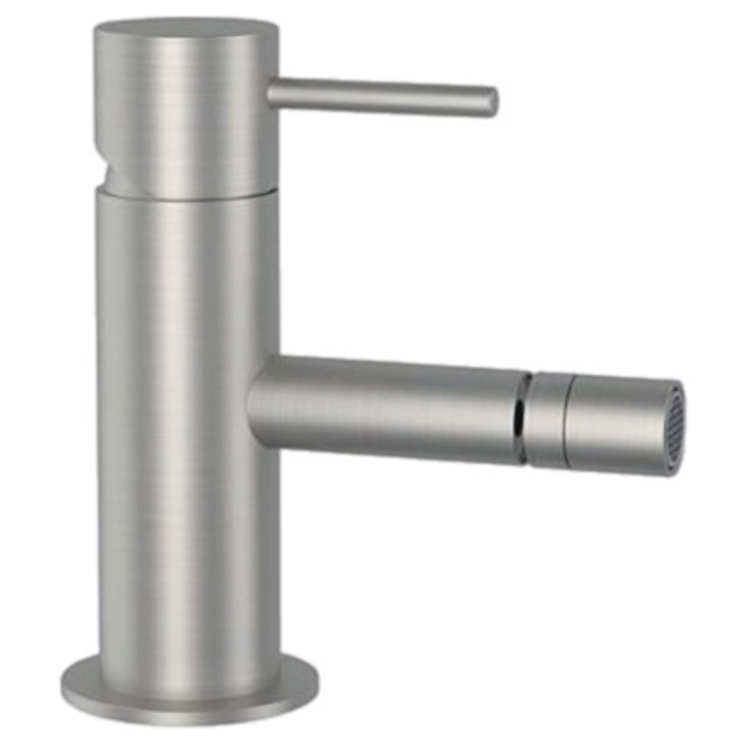 Remer X Style Inox Смеситель для биде, однорычажный, без донного клапана, цвет: visual inox SSX22