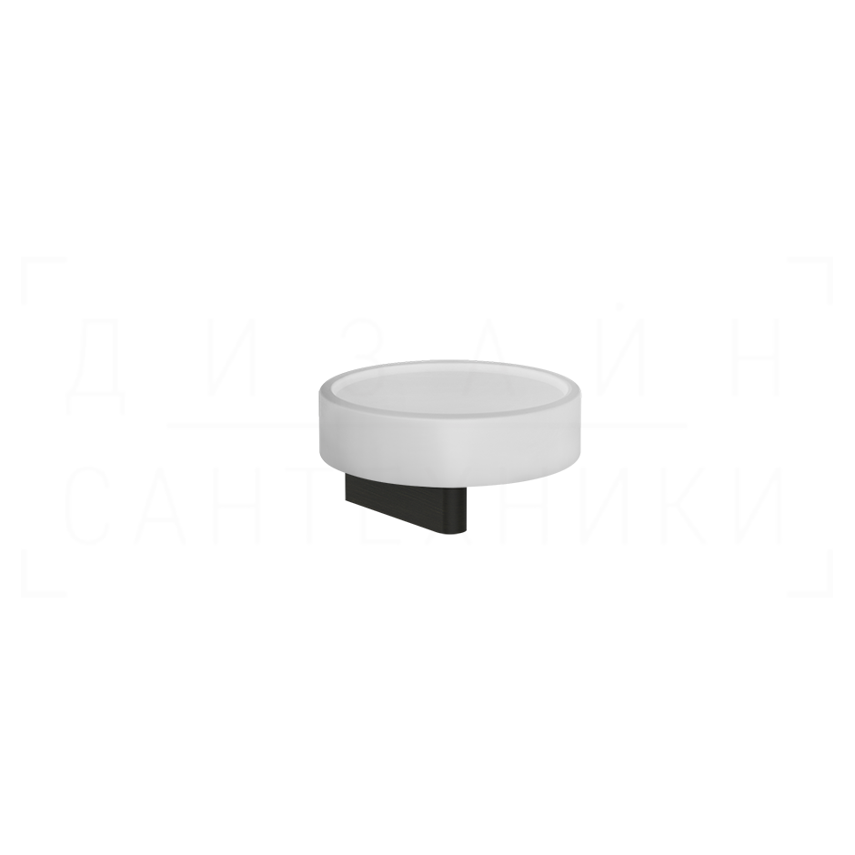 Gessi Origini Мыльница с керамической чашей Neolite, подвесная, цвет: white/aged bronze 66401#187