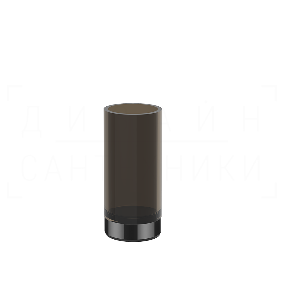 Gessi Perle Стакан настольный, стеклянный, цвет: black metal PVD 74833#706