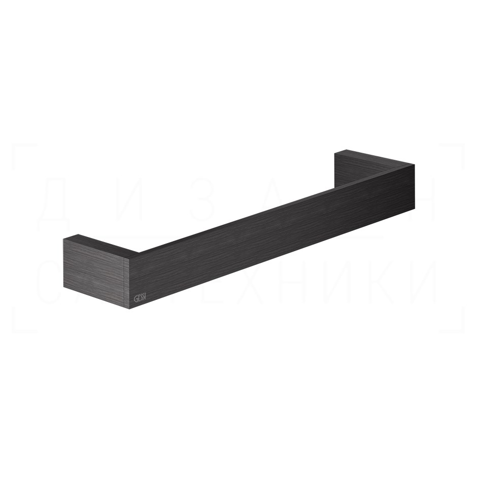 Gessi Inverso/Rettangolo Полотенцедержатель 31,5 см, подвесной, цвет: aged bronze 20897#187
