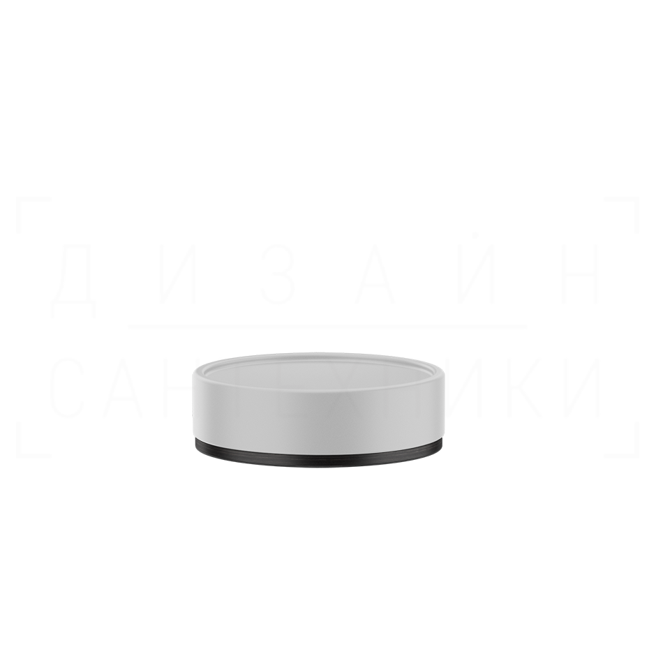 Gessi Inciso Мыльница с керамической чашей Neolite, настольная, цвет: white/aged bronze 58525#187