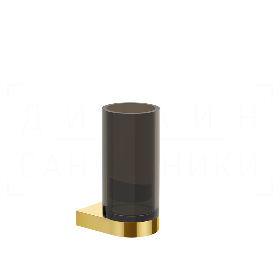 Gessi Perle Стакан подвесной, стеклянный, цвет: gold PVD 74816#246