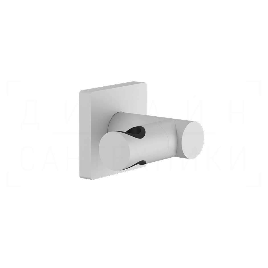 Gessi Rilievo Держатель для ручного душа поворотный, цвет: matte white 59160#279