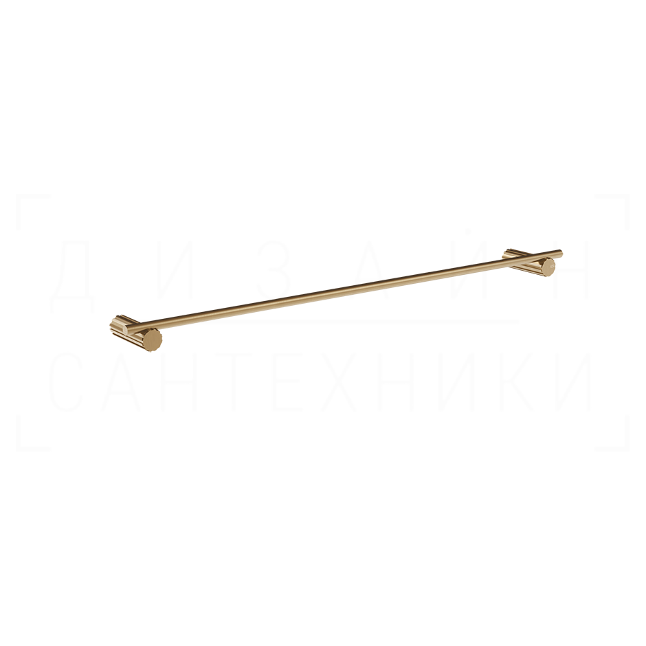 Gessi Incastri Полотенцедержатель 65 см, подвесной, цвет: warm bronze brushed PVD 75503#726