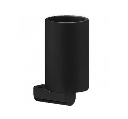 Gessi Rilievo Стакан для зубных щеток подвесной, керамический, цвет: черный 59508#299