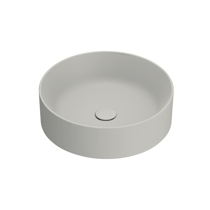 Catalano Zero Раковина чаша d45 см, без перелива, цвет: cemento satinato 0123450023