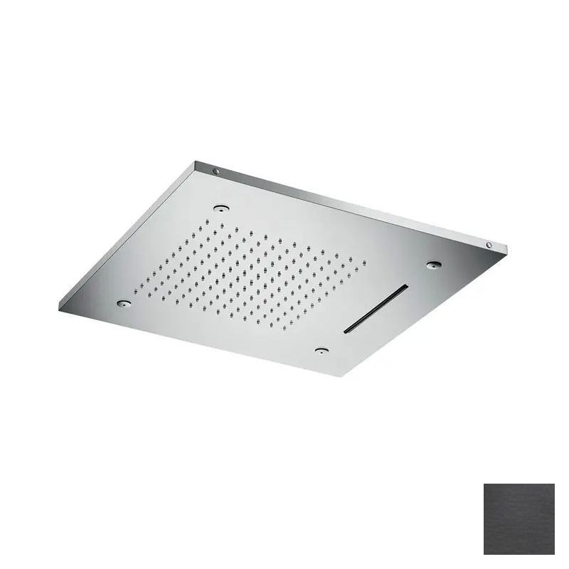 Almar Square 500 Потолочный душ 49,6х49,6 см, встраиваемый, 3 режима, цвет: brushed absolute black E044139.AB