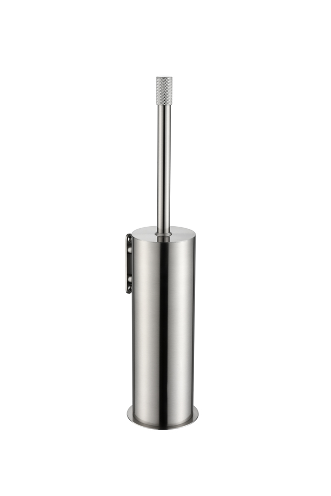 Boheme Uno Ершик для унитаза подвесной с латунной колбой, цвет: nickel brush 10984-NB