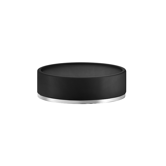 Gessi Inciso Мыльница со стеклянной чашей, настольная, цвет: chrome 58526#031
