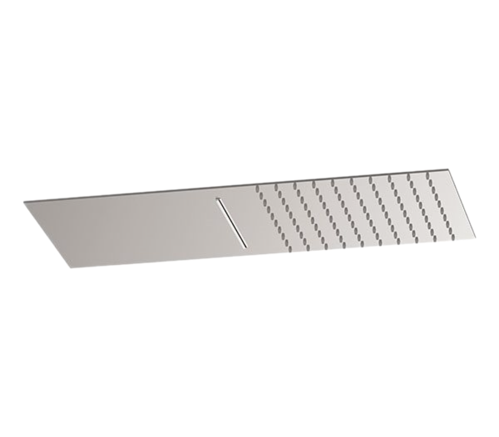 Remer Верхний душ настенный ультратонкий 22x50 см, 2 режима, цвет: cromo 350UFCAX