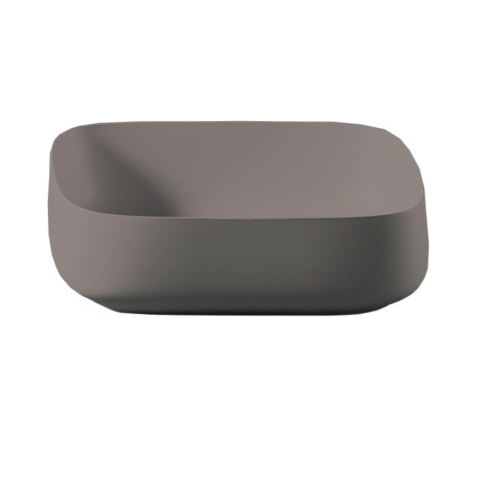 ArtCeram Cognac Раковина чаша 55x35x15,5h см, без перелива, покрытие Saniglaze, цвет: gravel COL008 60 34