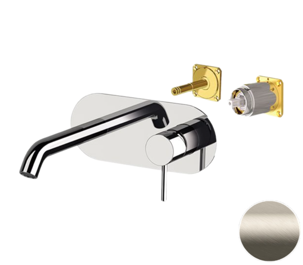 Remer X Style Смеситель для раковины встраиваемый, внешняя часть, цвет: visual inox X15KBXV