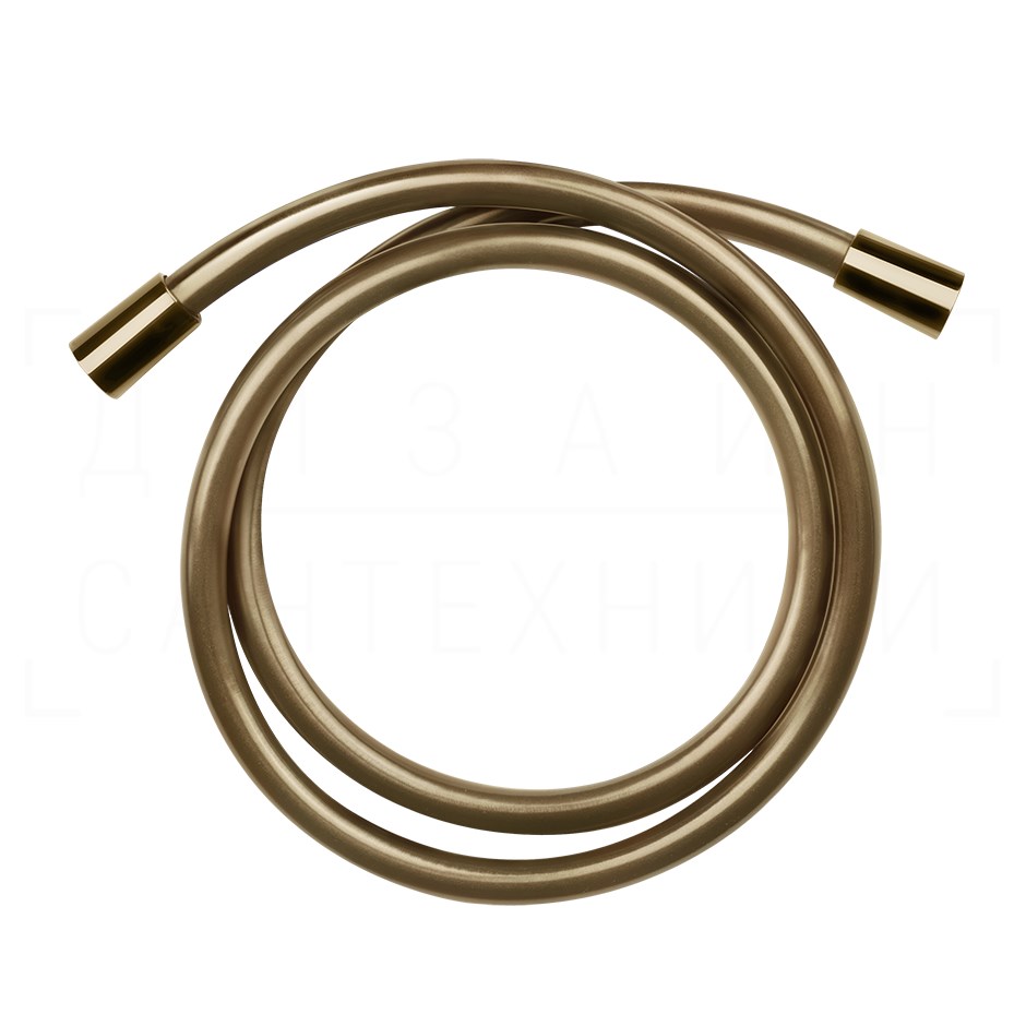 Gessi Душевой шланг 150 см, с пластиковой оплеткой, цвет: warm bronze PVD 01637#735