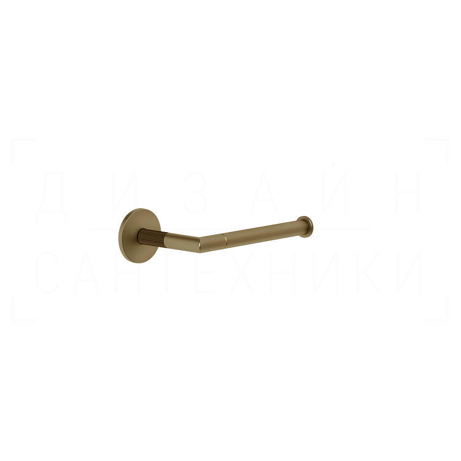 Gessi Ingranaggio Держатель для туалетной бумаги открытый, подвесной, цвет: deep bronze brushed PVD 63855#791