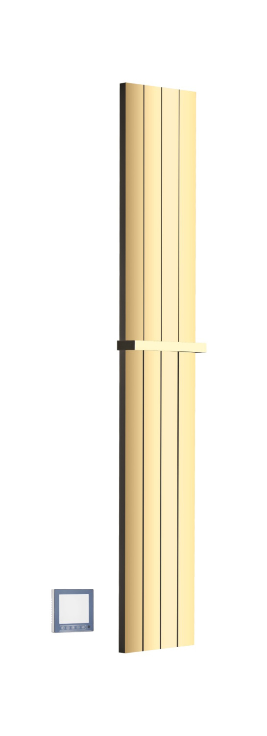 Boheme Flat Полотенцесушитель электрический 25x150h см, цвет: gold 725-G