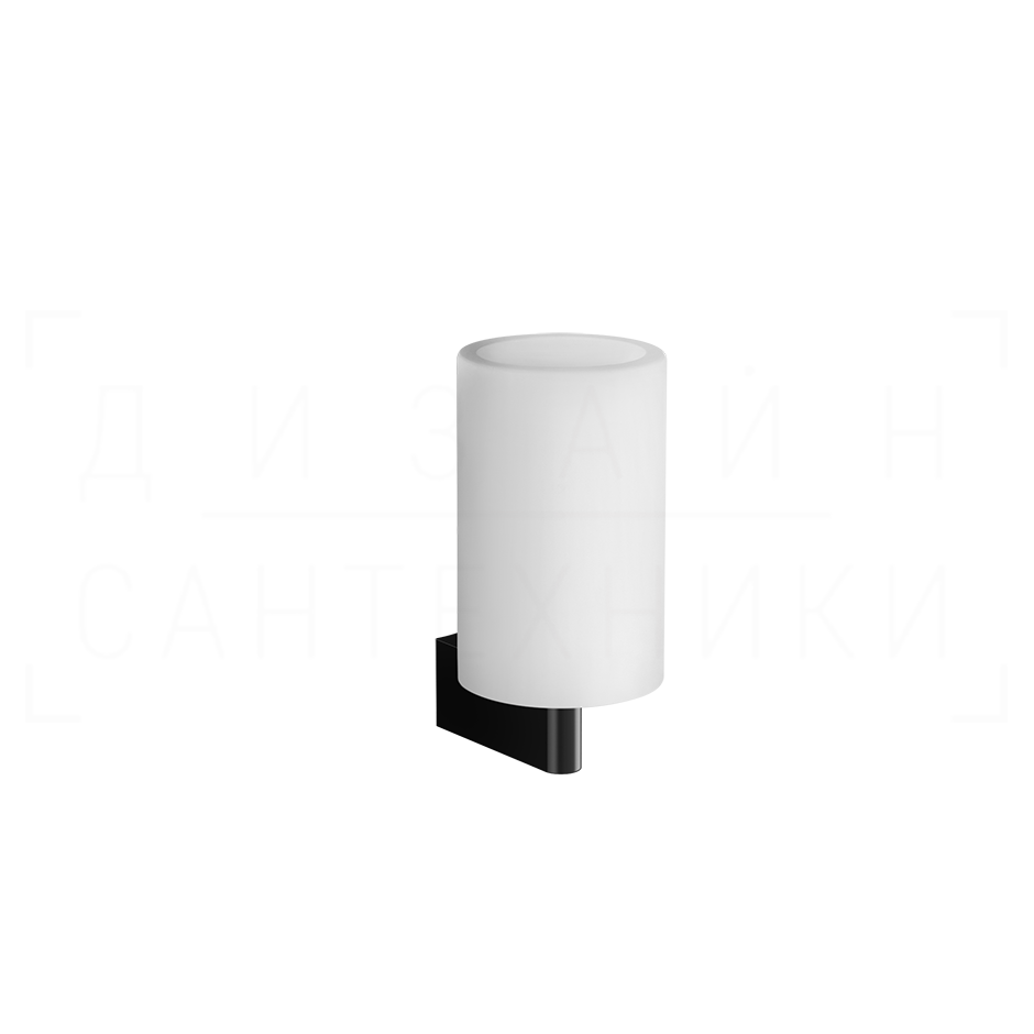 Gessi Origini Стакан подвесной, керамический Neolite, цвет: white/black metal PVD 66407#706