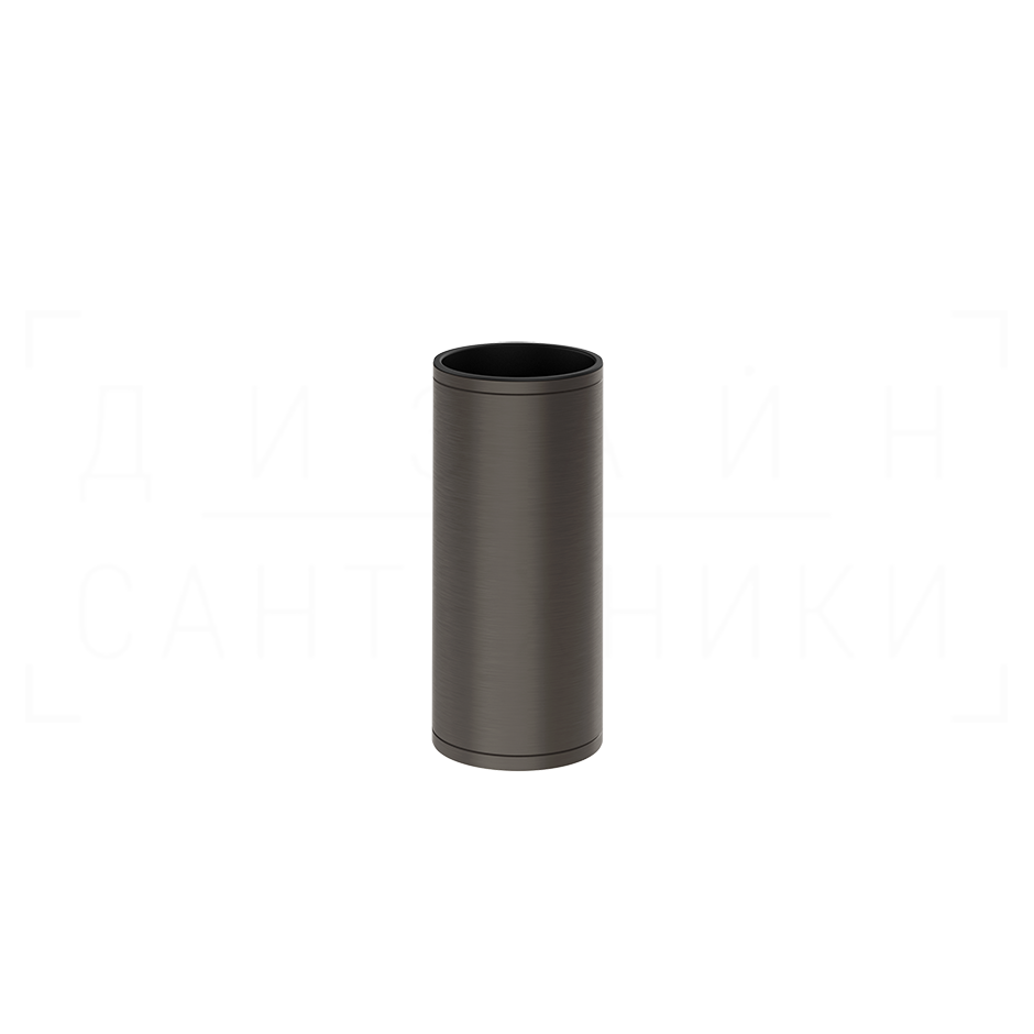 Gessi Pelle Стакан настольный, латунный, цвет: black metal brushed PVD 78531#707