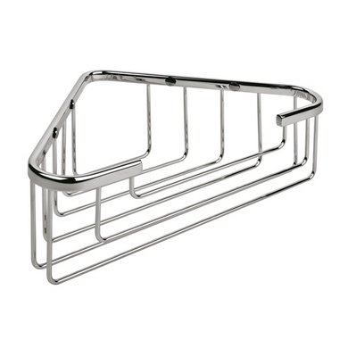 Colombo Design Basic Угловая металлическая полочка, подвесная, цвет: chrome B2733.CR