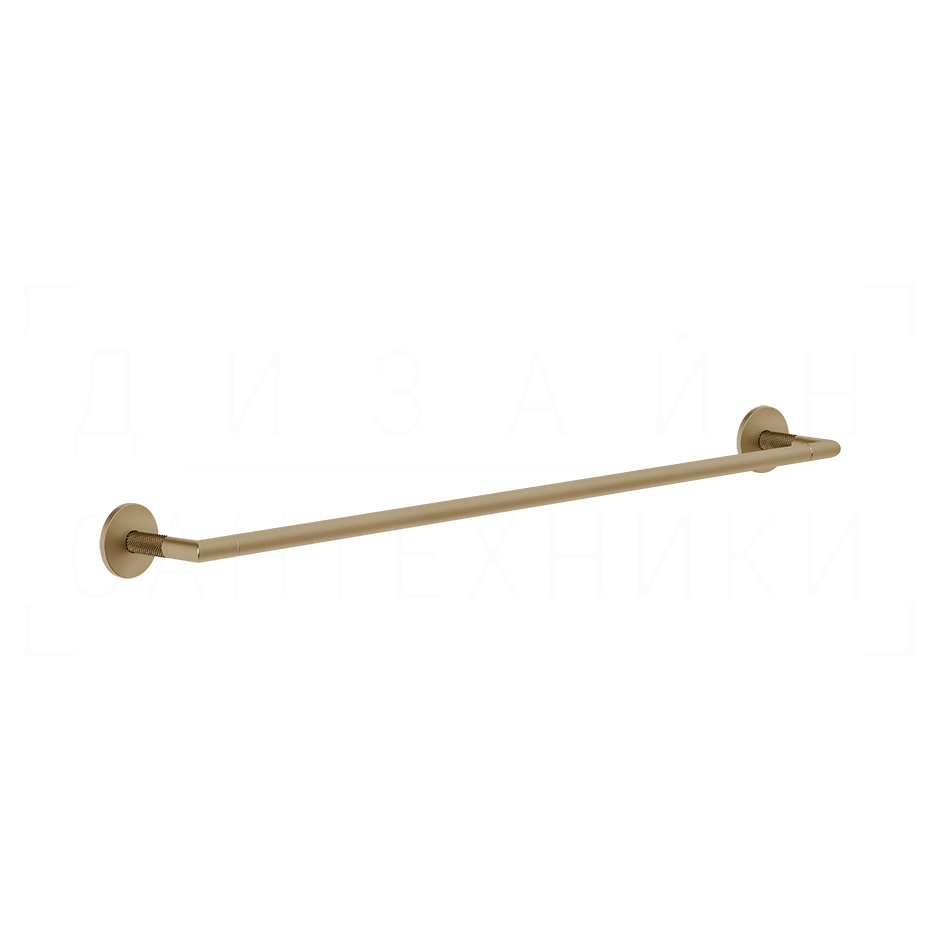 Gessi Anello Полотенцедержатель 65 см, подвесной, цвет: warm bronze brushed PVD 63803#726