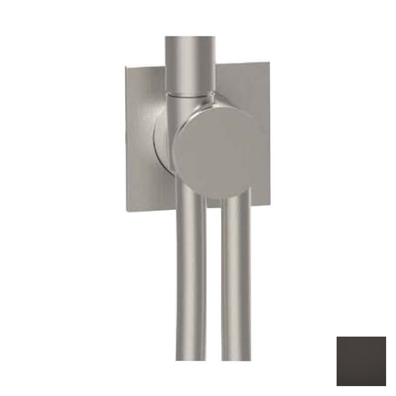 Almar Modular Square Шланговое подключение для лейки, внешняя часть, цвет: PVD polished deep black E192001.DB