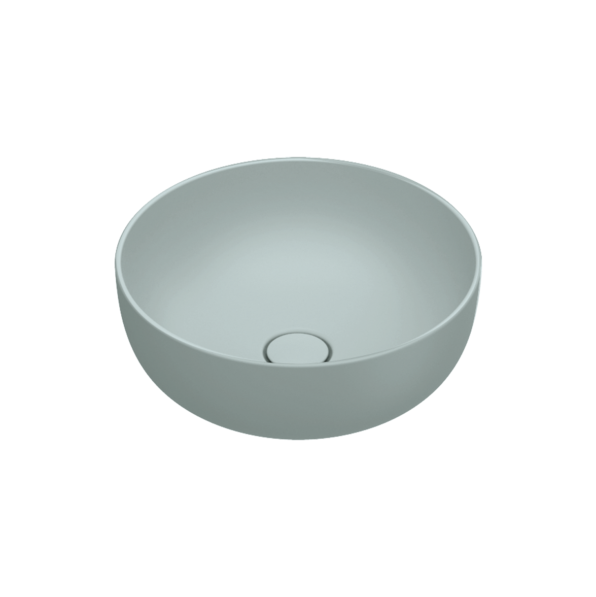Catalano Sfera Раковина чаша d42x16h см, без перелива, покрытие Cataglaze, цвет: acqua матовый 0523430028