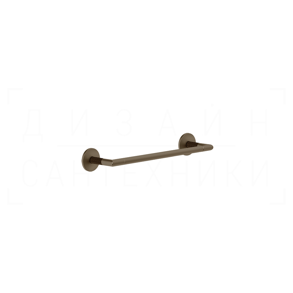 Gessi Ingranaggio Полотенцедержатель 35 см, подвесной, цвет: coffee bronze brushed PVD 63897#761