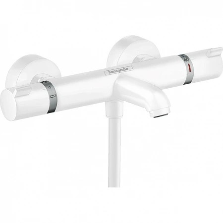Hansgrohe Ecostat Термостат для ванны Comfort BM, излив 17,7 см, цвет: матовый белый 13114700