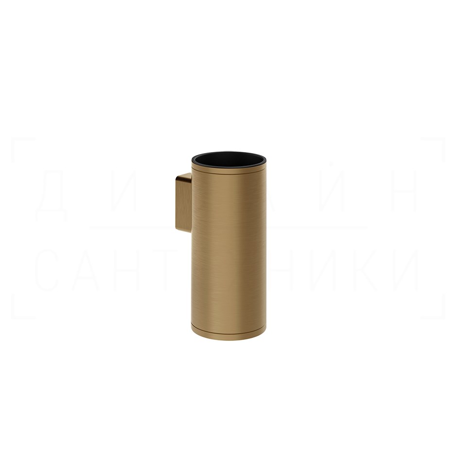 Gessi Pelle Стакан подвесной, латунный, цвет: deep bronze brushed PVD 78507#791