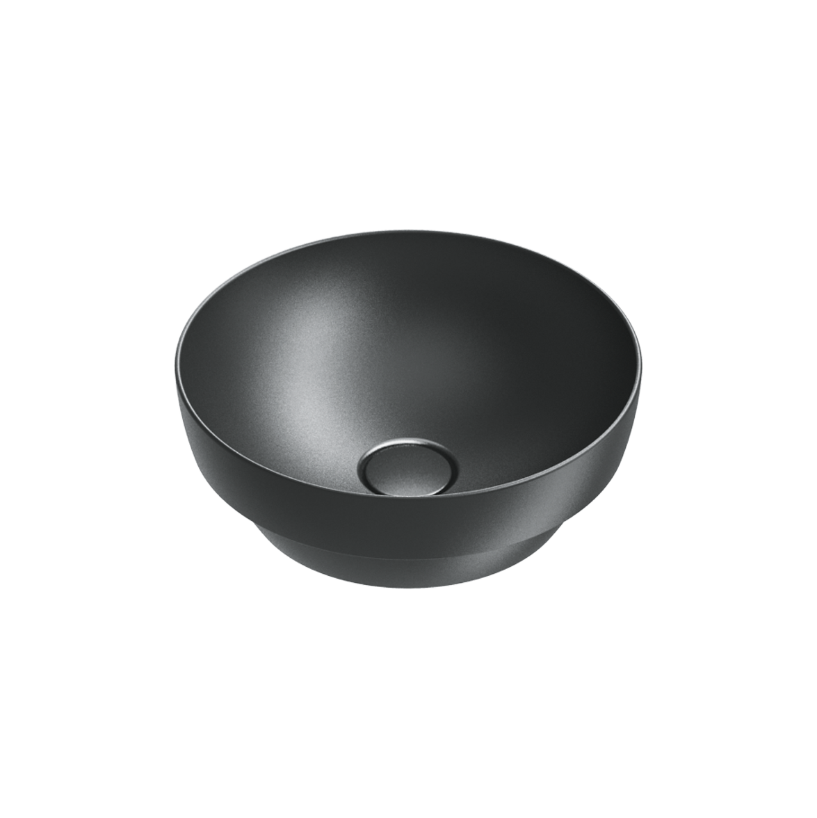 Catalano Sfera Раковина чаша d40x14h см, без перелива, покрытие Cataglaze, цвет: черный матовый 0524400022