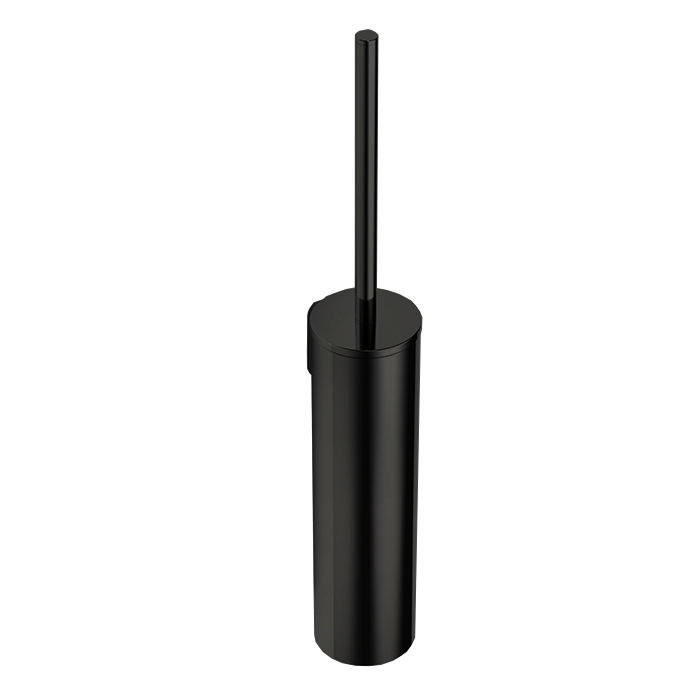 Colombo Design Mini Ершик для унитаза подвесной, с латунной колбой, цвет: matt graphite B4007.GM